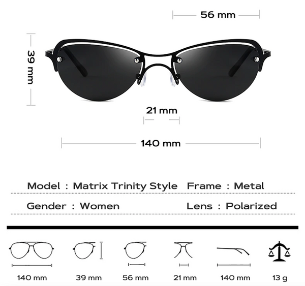 Lentes tipo matrix sale