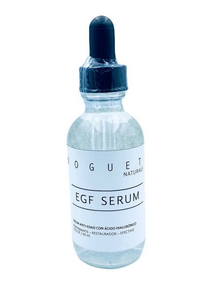 Pure EGF Peptide Serum Colágeno Acido Hialurónico Anti-Envejecimiento Anti-Edad Humectante by VOGUETI NATURALS