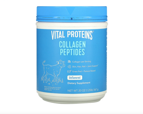 Vital Proteins Péptidos de Colágeno para lucir una Piel Cabello Uñas Juveniles Saludables  Fit